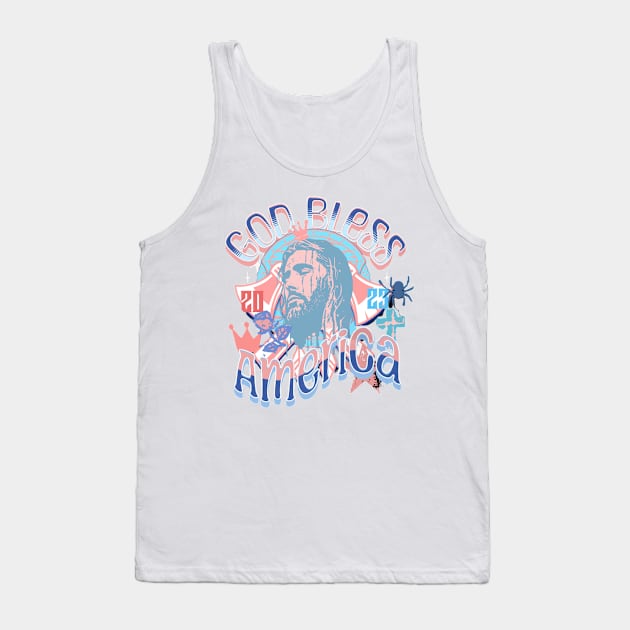 God bless america Tank Top by Art_dorabox